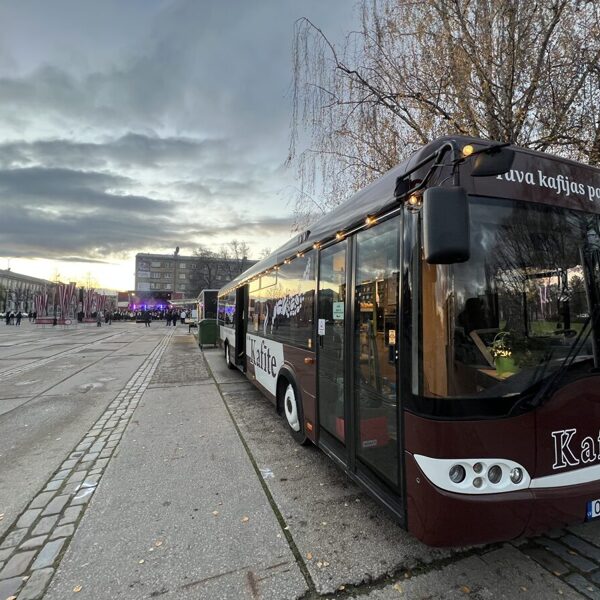 Kafīte 18.novembra pasākumā Jelgavā, 2025