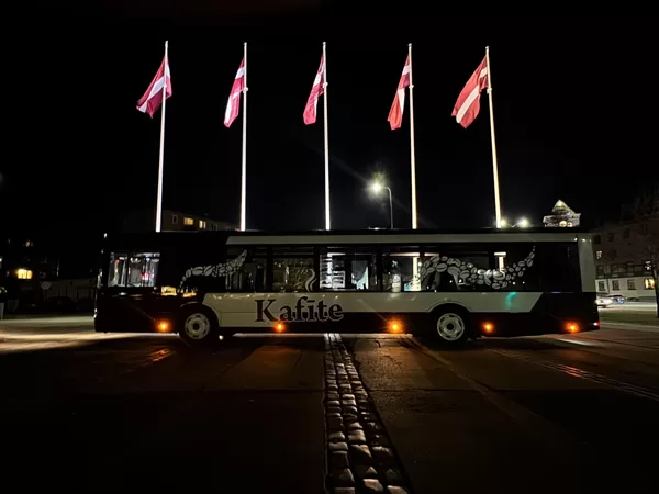 Kafīte 18.novembra pasākumā Jelgavā, 2025