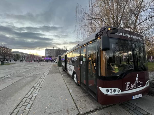 Kafīte 18.novembra pasākumā Jelgavā, 2025